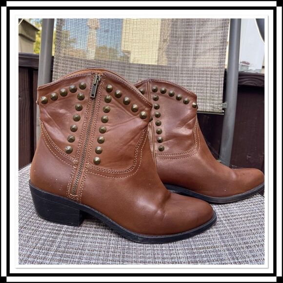Rock & Republic Studded Ankle Boots - Picture 1 of 7
